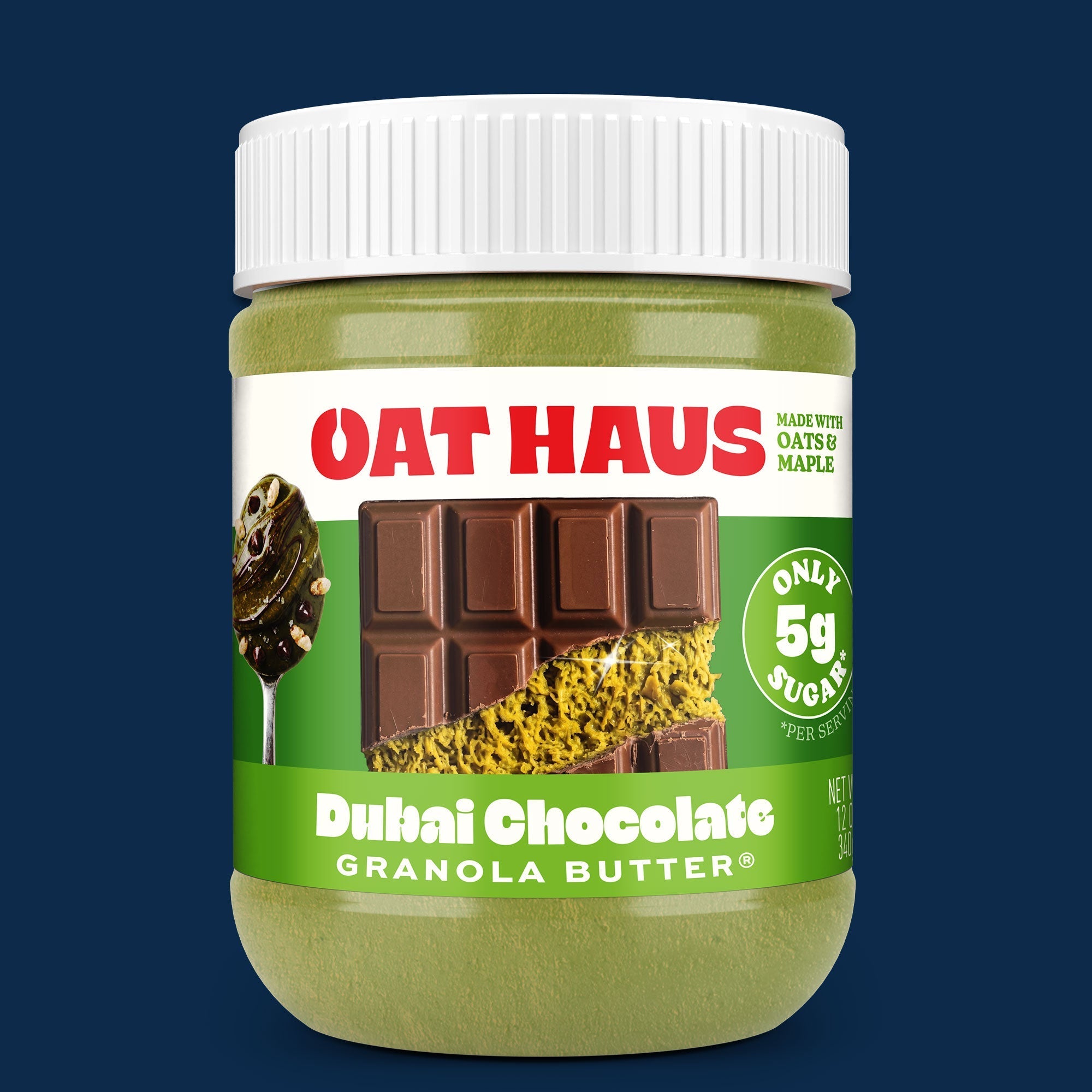 Dubai Chocolate Granola Butter